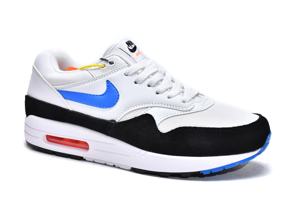 Special Sale Air Max 1 White Photo Blue Black，AH8145-112