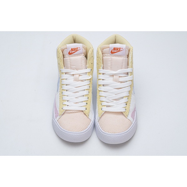 Special Sale Blazer Mid 77 VNTG White Pink Yellow