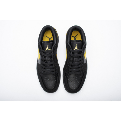 Special Sale Jordan 1 Low Black Gold,553558-071