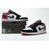 Special Sale Jordan 1 Low Black Toe