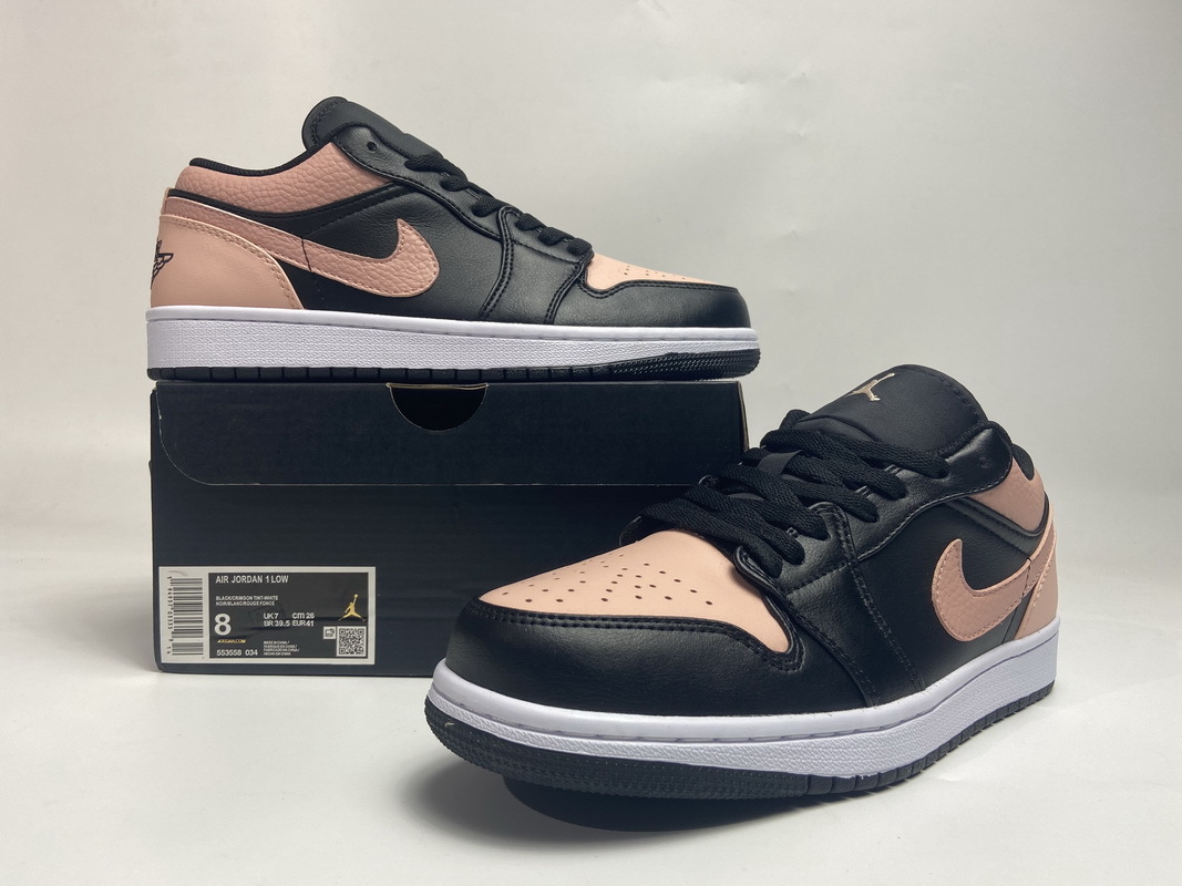 Special Sale Jordan 1 Low Crimson Tint,553558-034