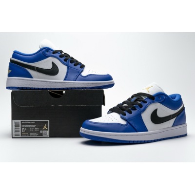 Special Sale Jordan 1 Low Hyper Royal Orange Peel