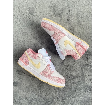 Special Sale Jordan 1 Low Paint Drip (GS),CW7104-601