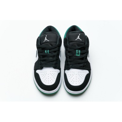 Special Sale Jordan 1 Low White Black Mystic Green