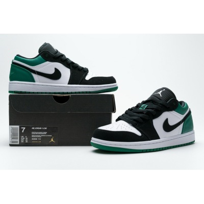 Special Sale Jordan 1 Low White Black Mystic Green