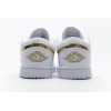 Special Sale Jordan 1 Low White Metallic Gold (W)