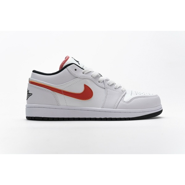 Special Sale Jordan 1 Low White Multi-Color