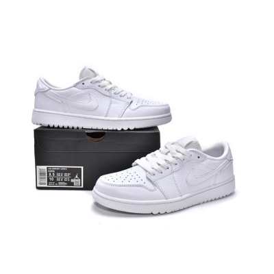 Special Sale Jordan 1 Retro Low Golf Triple White,DD9315-101