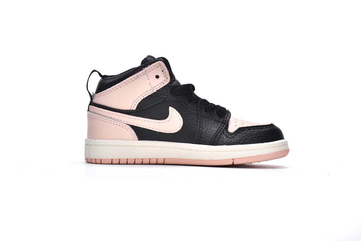 Jordan 1 kids shoes |Jordan 1 Mid PS Crimson Tint,575441-081