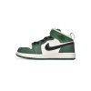 Jordan 1 kids shoes |Jordan 1 Mid PS Pine Green,BQ6932-301