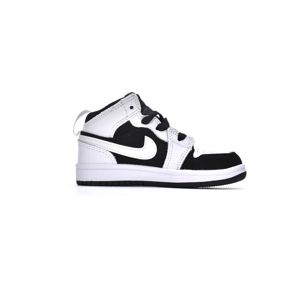 Jordan 1 kids shoes |Jordan 1 Mid PS Tuxedo,640734-113