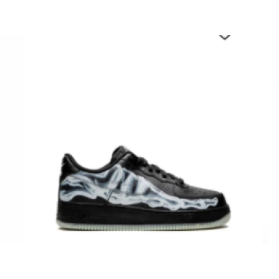 PKGoden Air Force 1 Low Black Skeleton Halloween (2019),BQ754-001