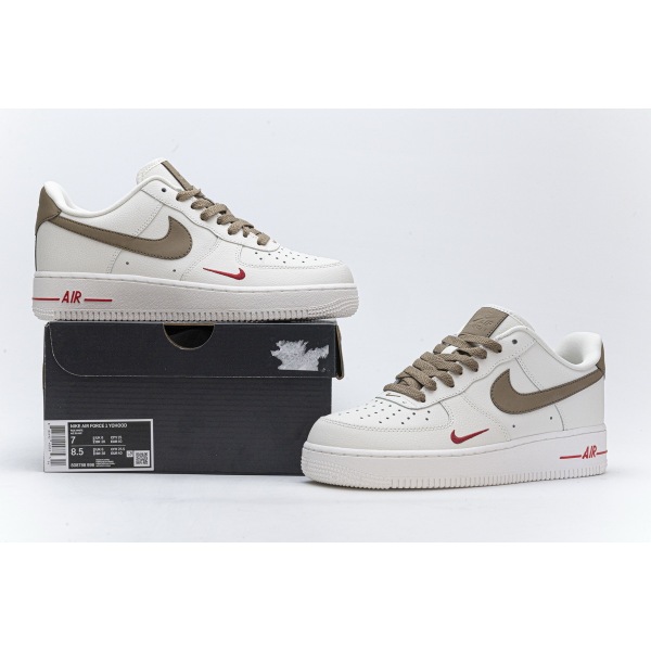 OG Air Force 1 Low Premium White Brown