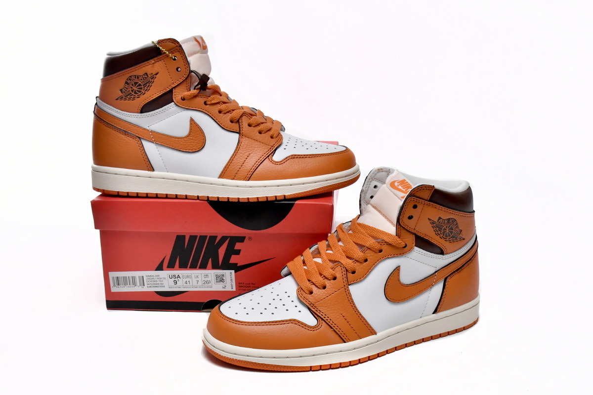 OG Air Jordan 1 High OG Orange Broken 5.0,D09369-101