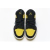 OG Air Jordan 1 Mid Yellow Toe Black