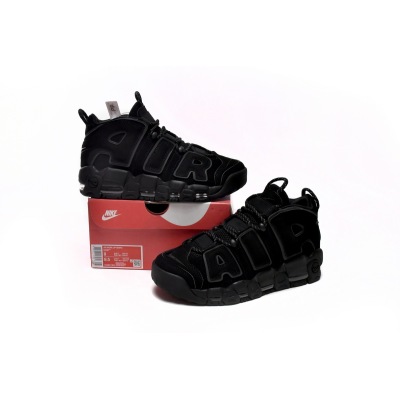 OG Air More Uptempo Black Reflective,414962-004