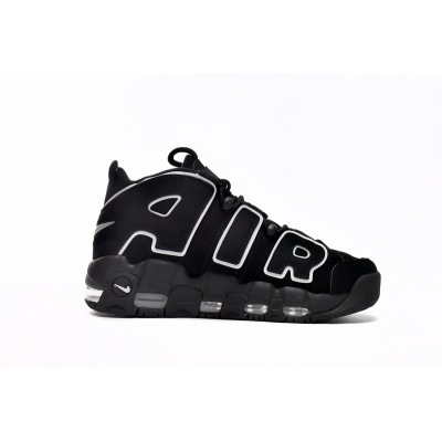 OG Air More Uptempo Black White,414962-002