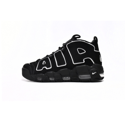 OG Air More Uptempo Black White,414962-002