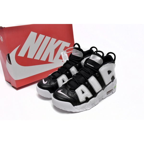 OG Air More Uptempo Black White Green (W),DN8008-001