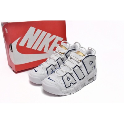 OG Air More Uptempo White Midnight Navy,415082-109