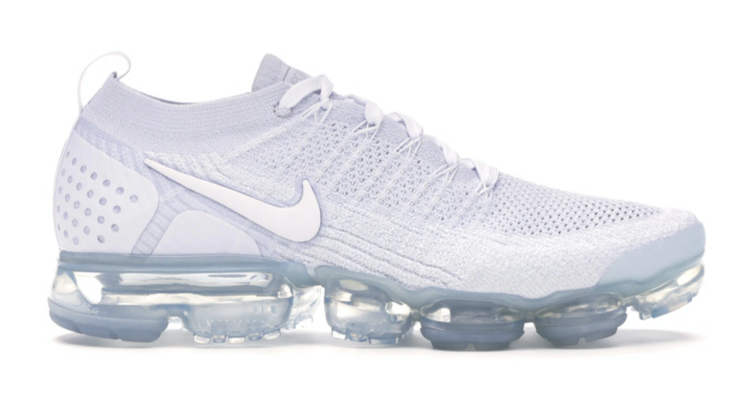 OG Air VaporMax Flyknit 2 White Pure Platinum