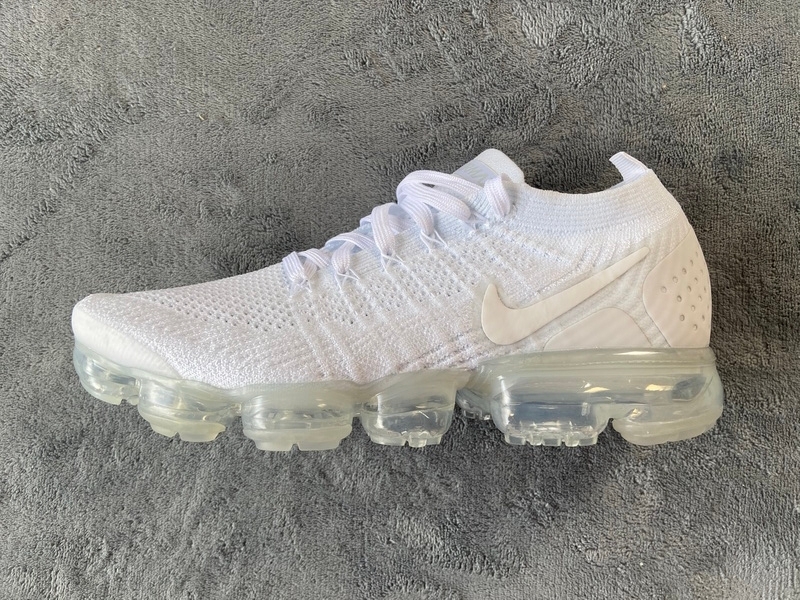 OG Air VaporMax Flyknit 2 White Pure Platinum