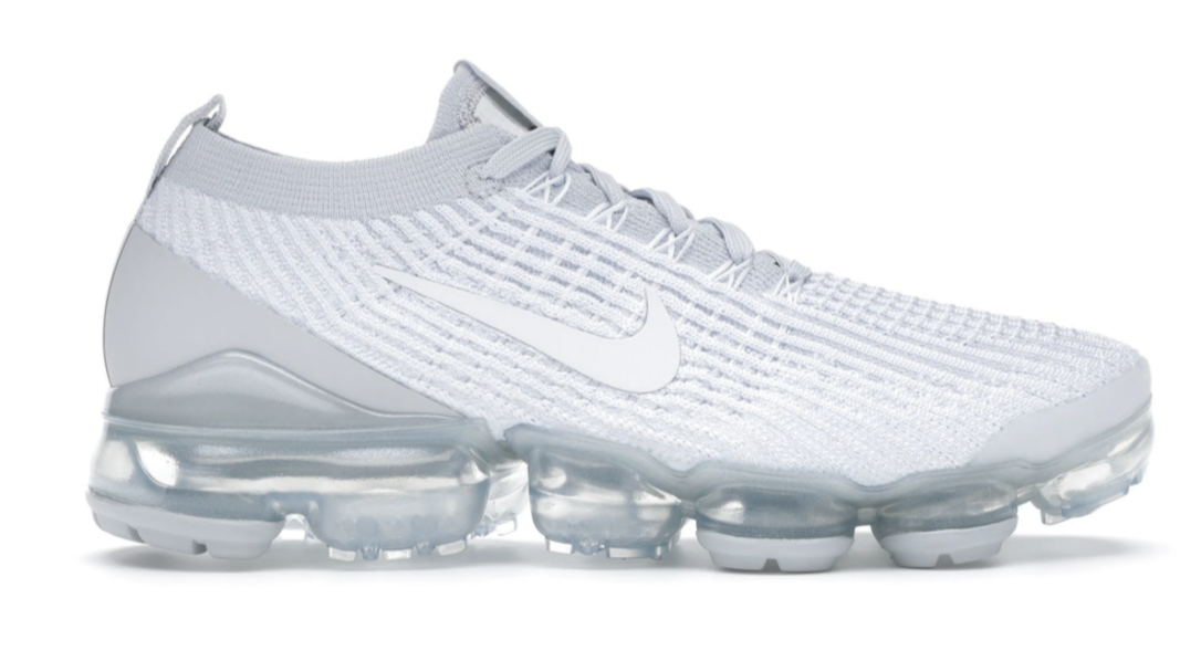 OG Air VaporMax Flyknit 3 White Pure Platinum