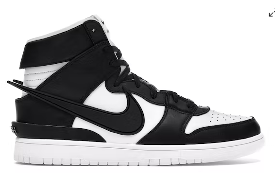 OG Dunk High Ambush Black White,CU7544-001