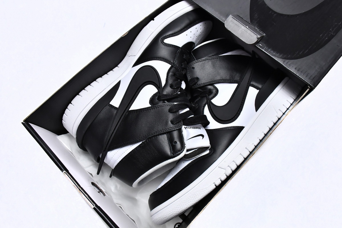 OG Dunk High Ambush Black White,CU7544-001
