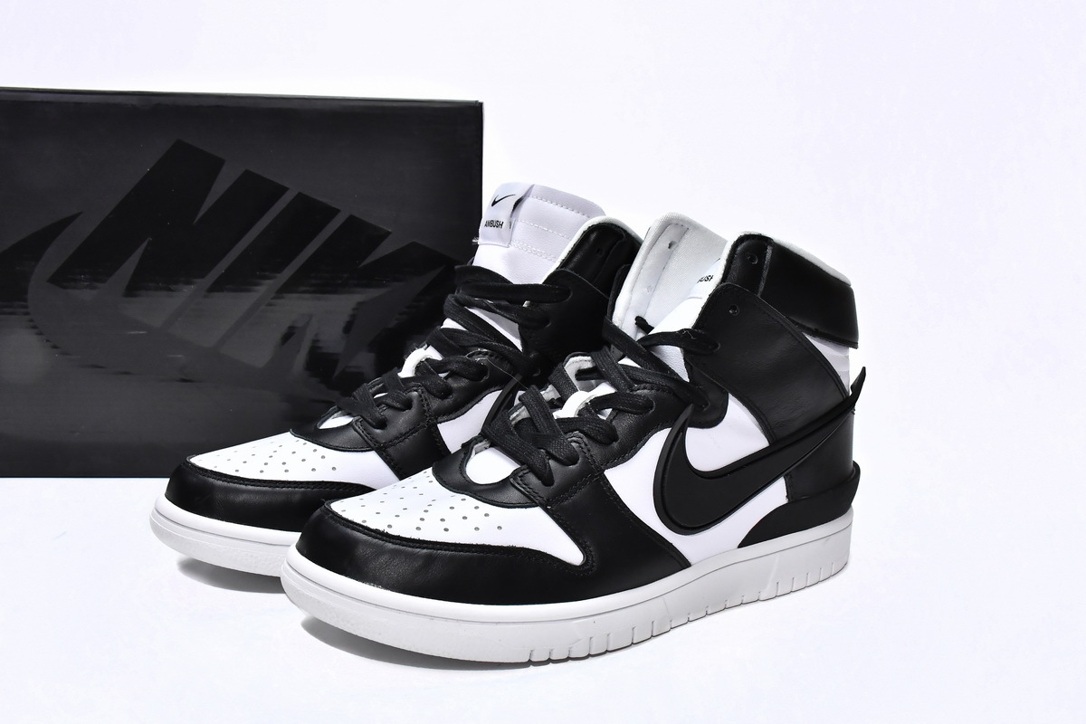 OG Dunk High Ambush Black White,CU7544-001