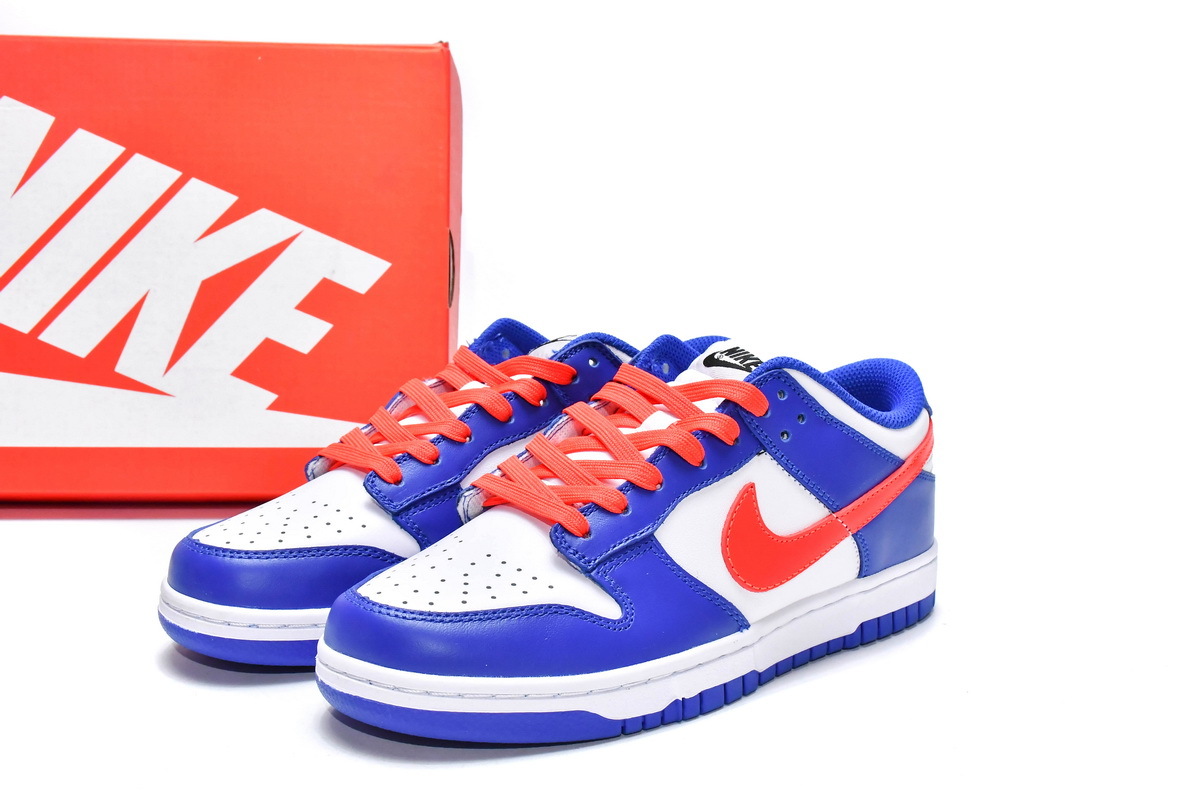 OG Dunk Low Bright Crimson Game Royal (GS),CW1590-104