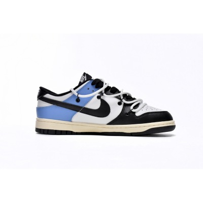 OG Dunk Low Strap Black and White Blue,DD1391-100