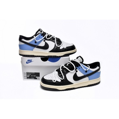 OG Dunk Low Strap Black and White Blue,DD1391-100