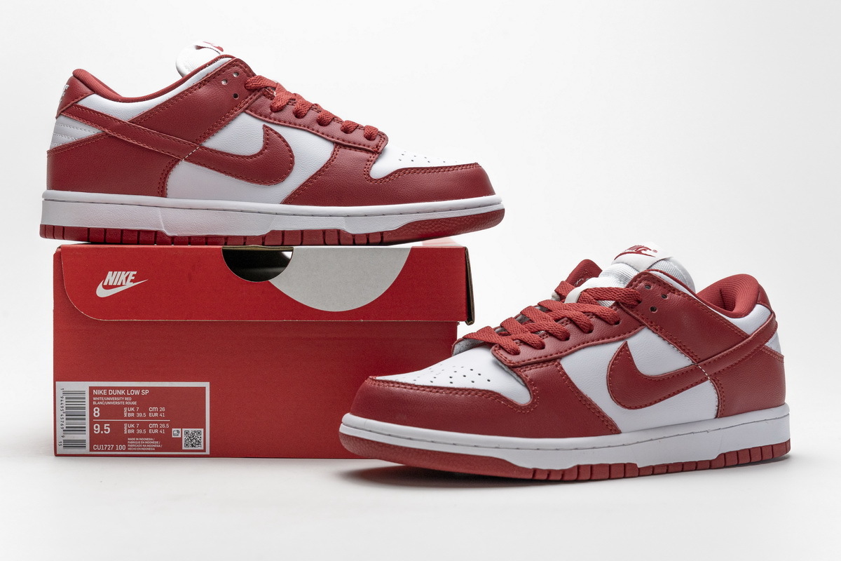 OG Dunk Low University Red (2020)