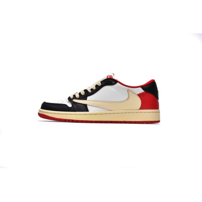 OG Jordan 1 Low Black Red Travis Scott,DM7866-166