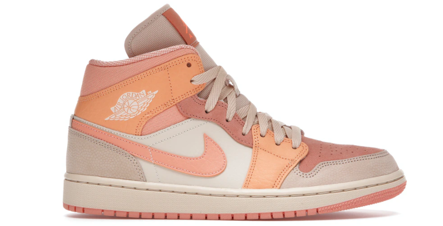OG Jordan 1 Mid Apricot Orange (W)
