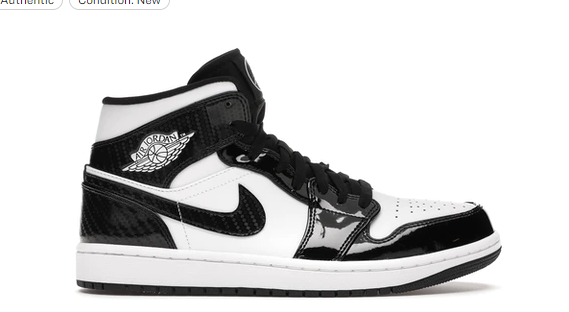 OG Jordan 1 Mid Carbon Fiber