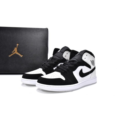 OG Jordan 1 Mid Diamond Shorts,DH6933-100
