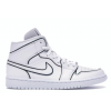 OG Jordan 1 Mid Iridescent Reflective White (W),CK6587-100