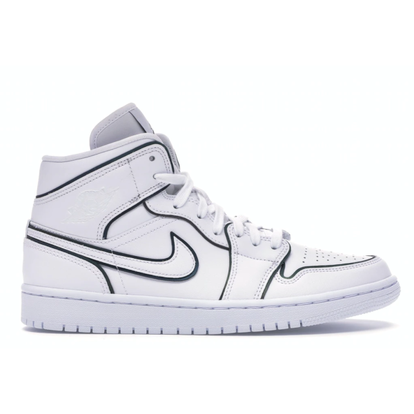 OG Jordan 1 Mid Iridescent Reflective White (W),CK6587-100