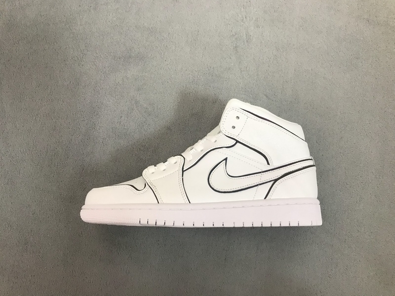 OG Jordan 1 Mid Iridescent Reflective White (W),CK6587-100