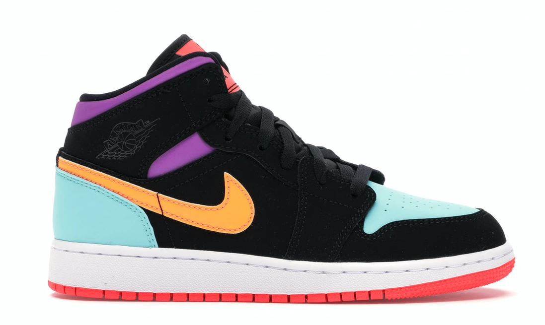 OG Jordan 1 Mid Multi-Color (GS)