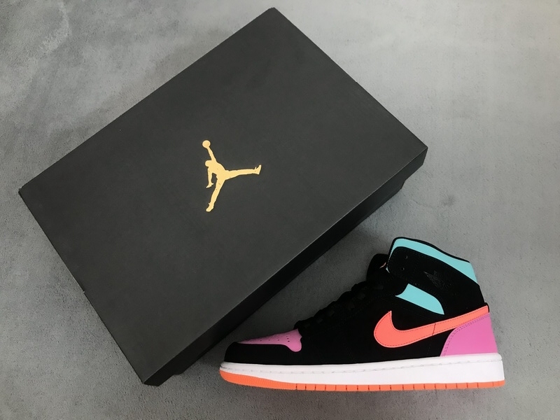 OG Jordan 1 Mid Multi-Color (GS)