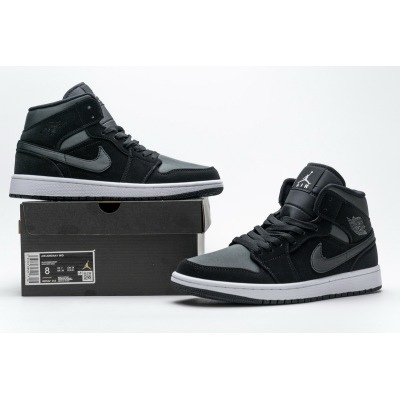 OG Jordan 1 Mid Nylon Black Anthracite