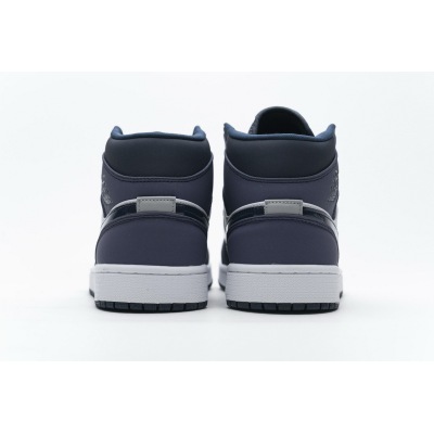 OG Jordan 1 Mid Obsidian Sanded Purple