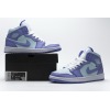 OG Jordan 1 Mid Purple Aqua (GS),554725-500
