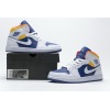 OG Jordan 1 Mid Royal Blue Laser Orange,554724-131