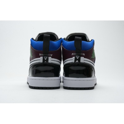 OG Jordan 1 Mid SE Black White Multi-Color (W),DB5454-001