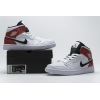 OG Jordan 1 Mid White Black Gym Red