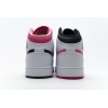 OG Jordan 1 Mid White Black Hyper Pink (GS),555112-106